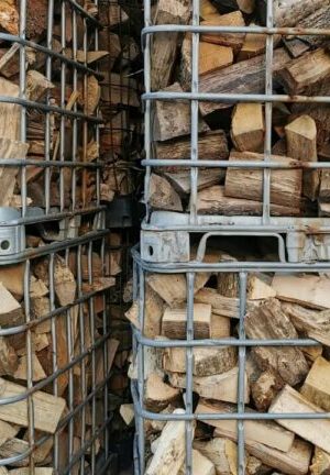 Chutes de bois de chauffage VRAC