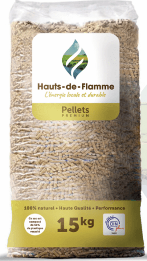 Pellets Haut-de-Flamme 66 SACS - 15kg